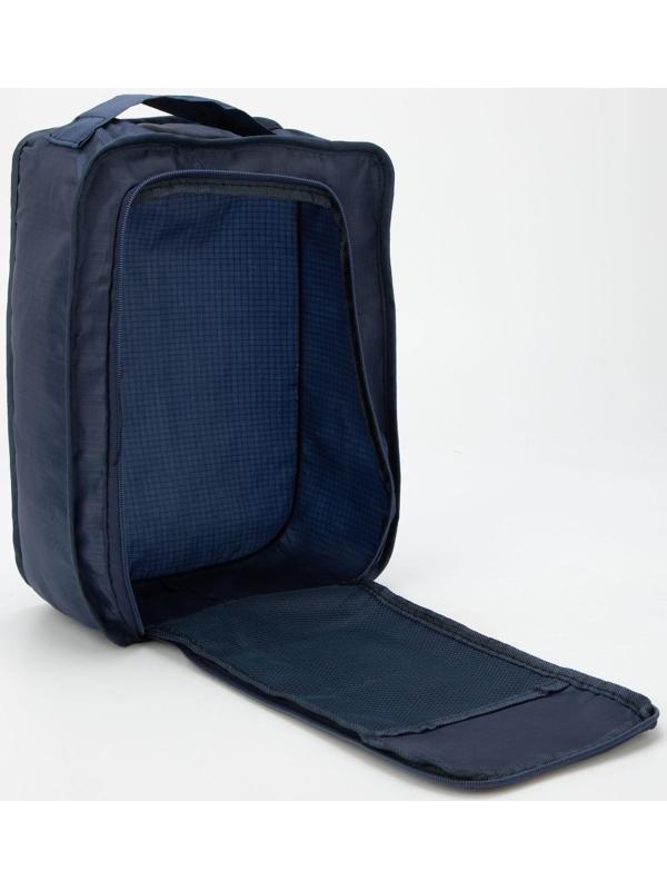 Косметичка на молнии, цвет синий