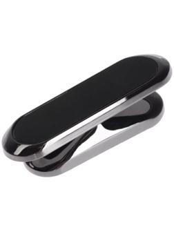 Держатель телефона TORSO на клейкой основе, магнитный, черный хром