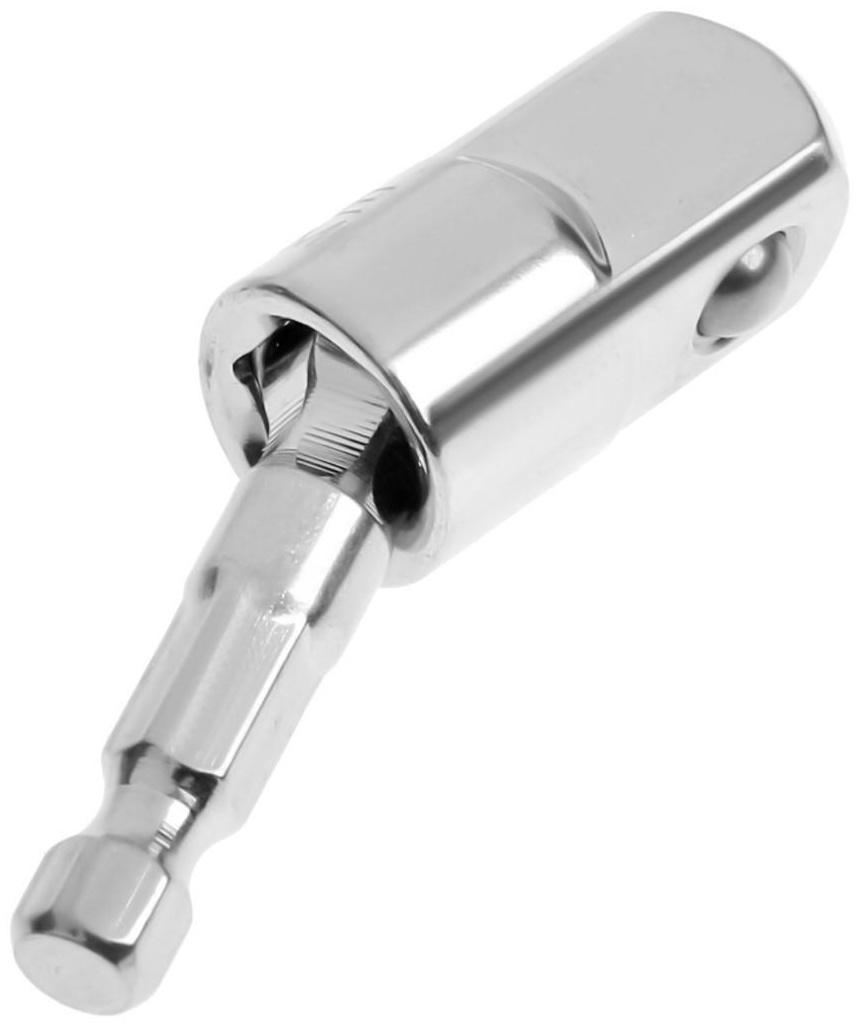 Набор шарнирных адаптеров для шуруповерта ТУНДРА, CrV, 1/4 - 3/8 - 1/2