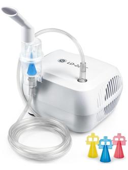 Ингалятор Little Doctor LD-220С, 60 Вт, компрессорный, 3 распылителя, 10 мл, 0.3-0.5 мл/мин