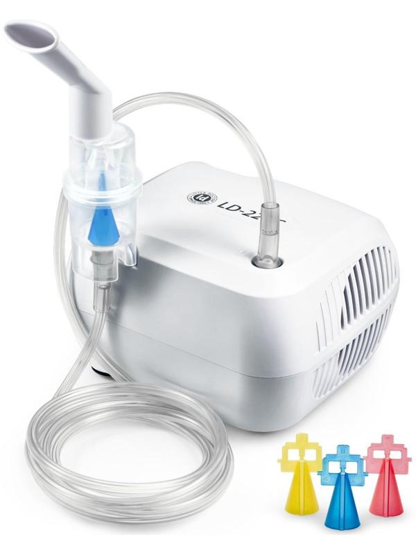 Ингалятор Little Doctor LD-220С, 60 Вт, компрессорный, 3 распылителя, 10 мл, 0.3-0.5 мл/мин