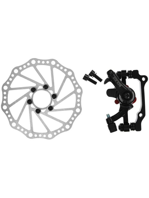 Калипер механический задний, с диском 160 мм