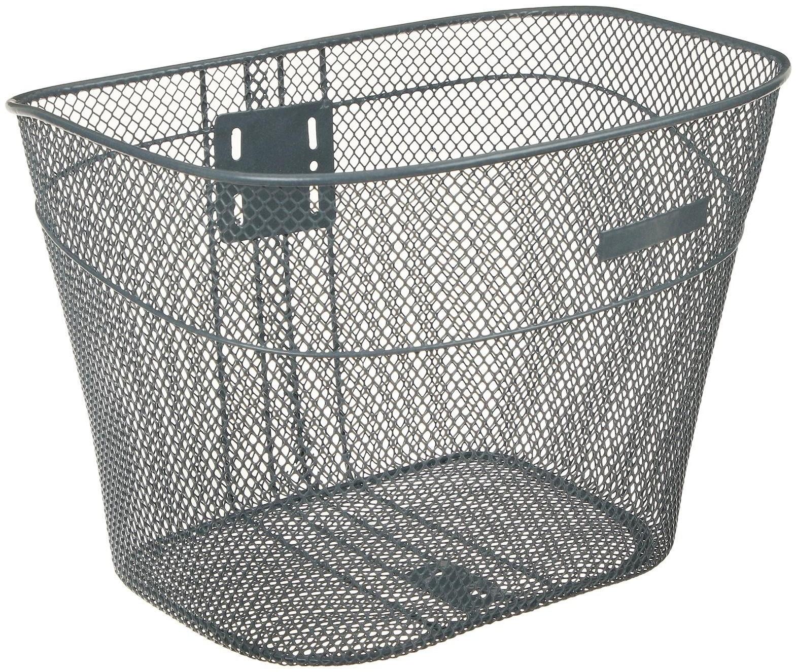 Корзина стальная Dream Bike, без крепления, цвет серый