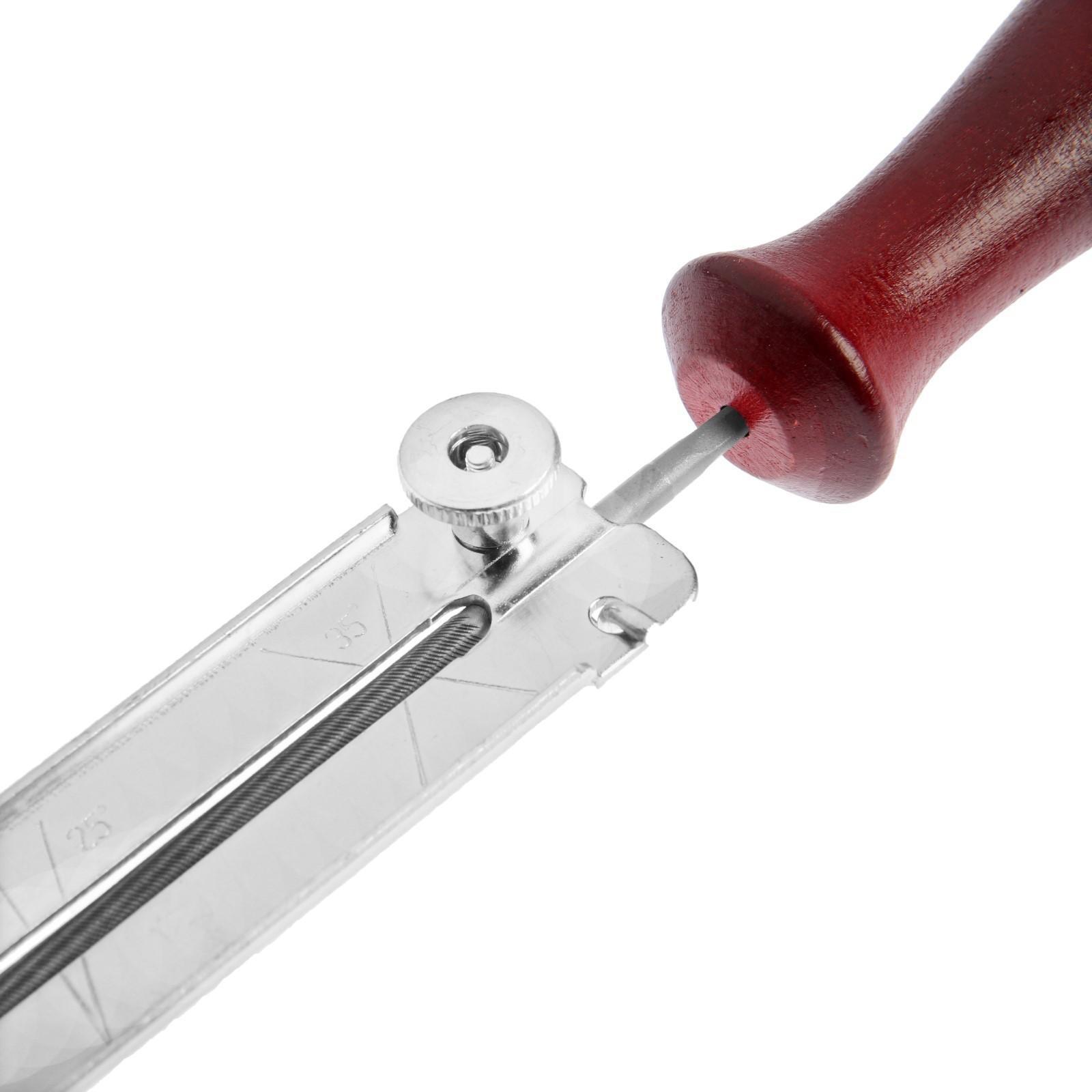 Набор для заточки цепей пил ТУНДРА, сталь ШХ15, шаг 0.325