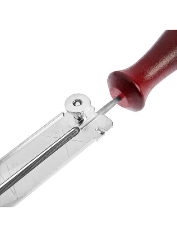 Набор для заточки цепей пил ТУНДРА, сталь ШХ15, шаг 0.325