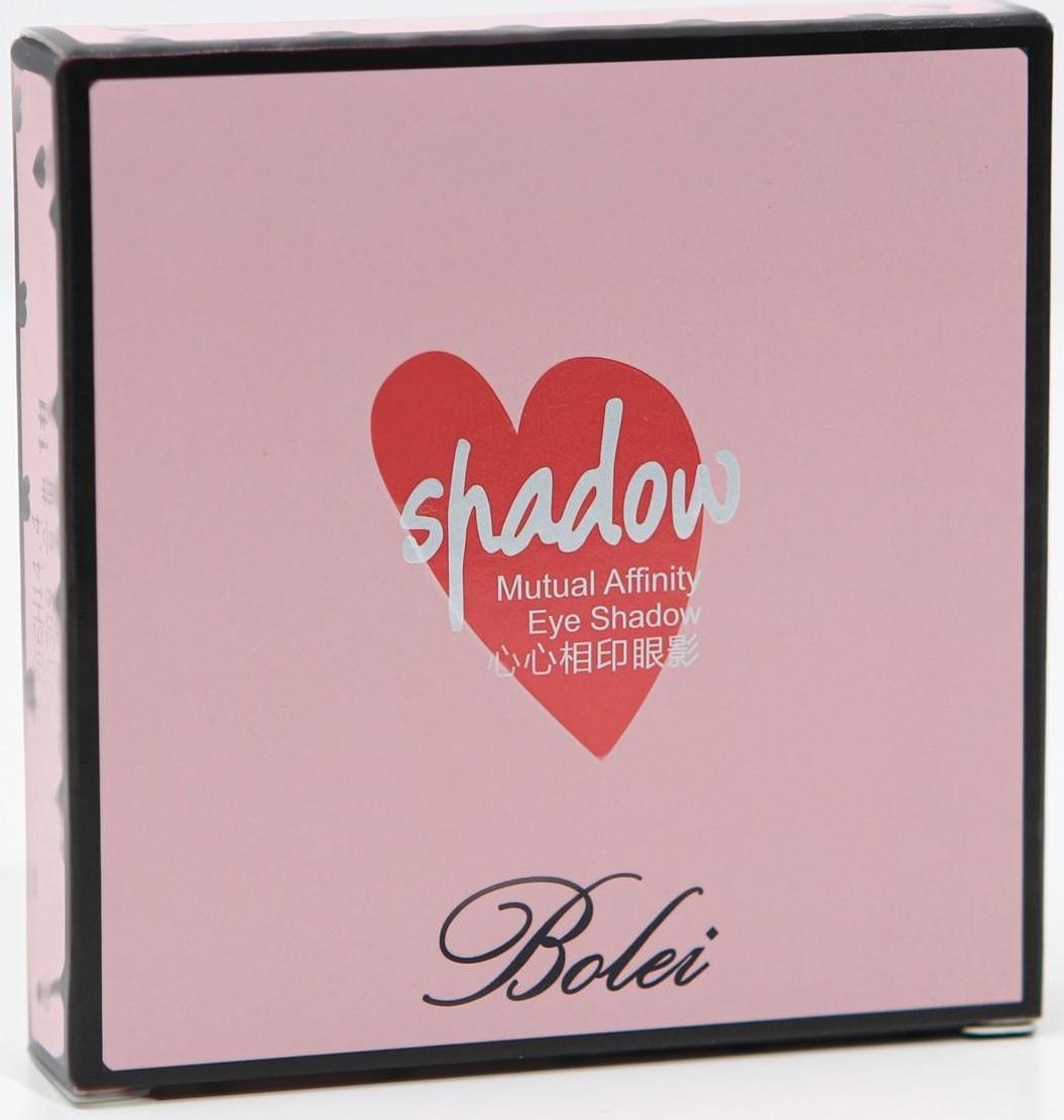 Палетка теней для век в форме сердца, 9 цветов, №1