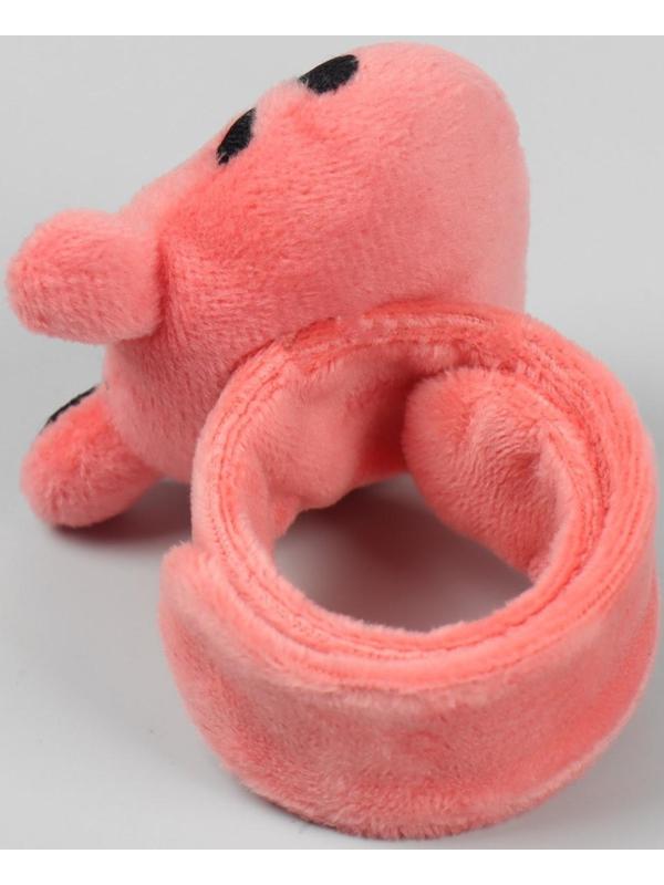 Игольница на браслете «Тигр», 23 × 6,5 см, цвет розовый