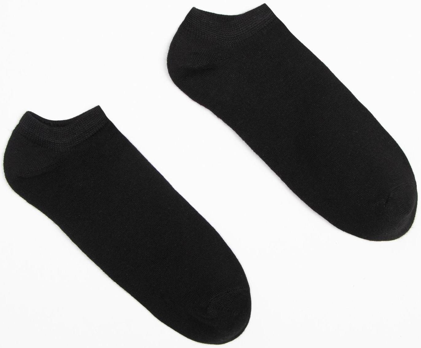 Носки мужские укороченные MINAKU: Premium цвет чёрный, размер 40-41 (27 см)