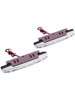 Дневные ходовые огни DRL-L8 3528 SMD, пластиковый корпус, 8 диодов