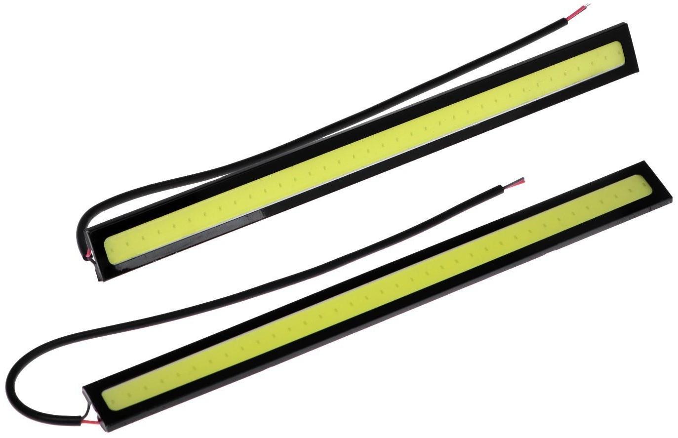 Дневные ходовые огни DRL, 17,5 см, установка под фары, супер яркие