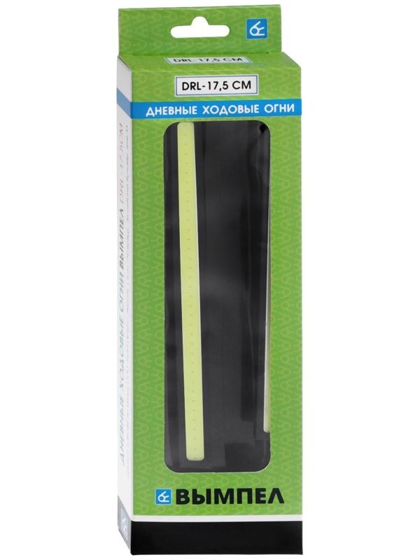 Дневные ходовые огни DRL, 17,5 см, установка под фары, супер яркие