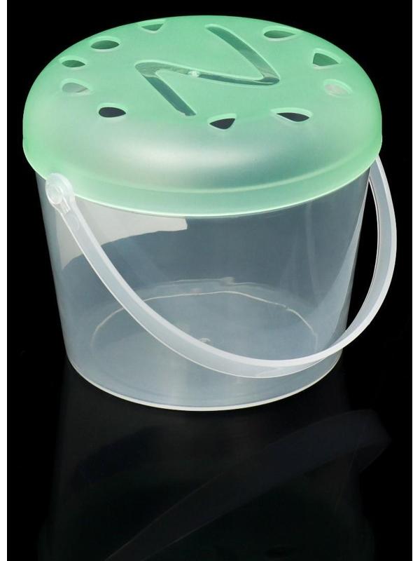 Переноска для животных, 9 х 7 см, зелёная