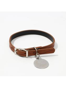 Ошейник с подвесом MAGIC CAT 31x1 см, коричневый