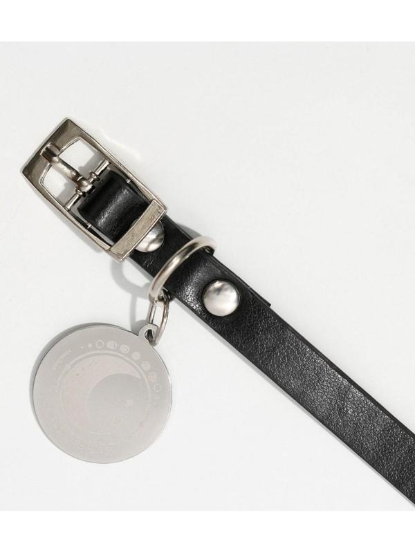 Ошейник с подвесом «Созвездие кошки» 31x1 см, чёрный