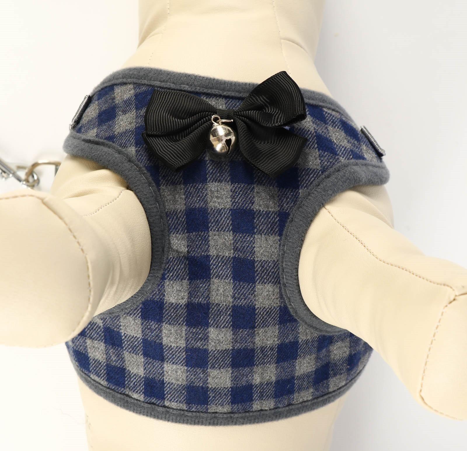 Комплект амуниции с мягкой шлейкой,L (ОШ 30-50, ОГ 36-56 см; 120х1,5 см) серый