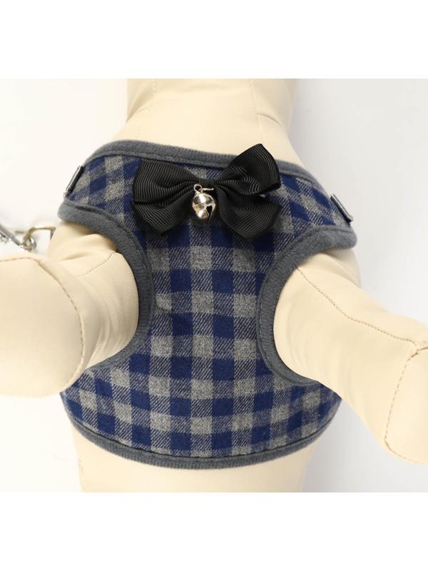 Комплект амуниции с мягкой шлейкой,L (ОШ 30-50, ОГ 36-56 см; 120х1,5 см) серый