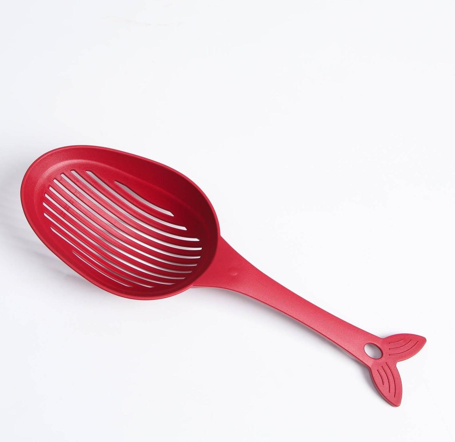 Совок для кошачьего туалета 33 см, бордовый