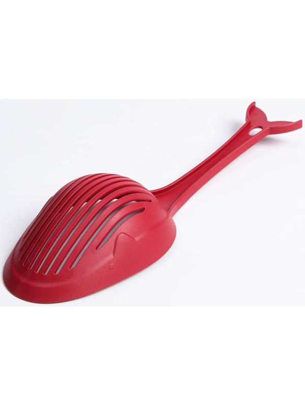 Совок для кошачьего туалета 33 см, бордовый