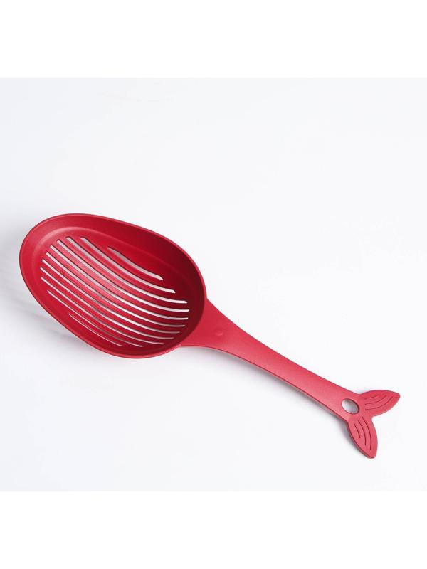 Совок для кошачьего туалета 33 см, бордовый