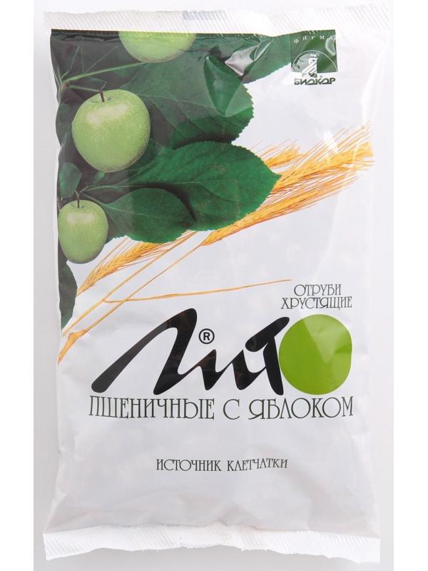 Отруби пшеничные Лито с кальцием и яблоком, 200 г