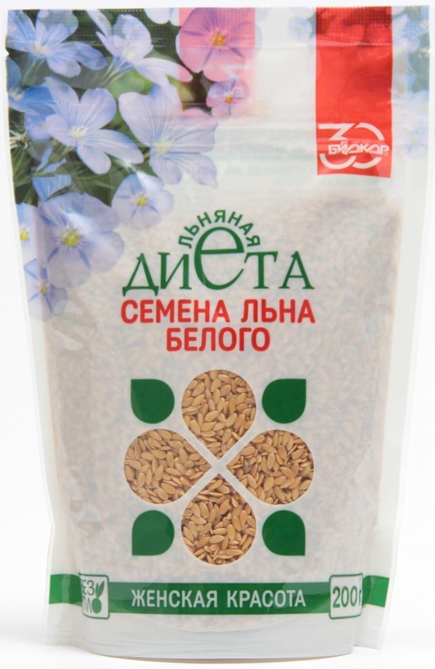 Женская красота, семена белого льна, 200 г