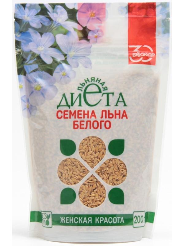 Женская красота, семена белого льна, 200 г