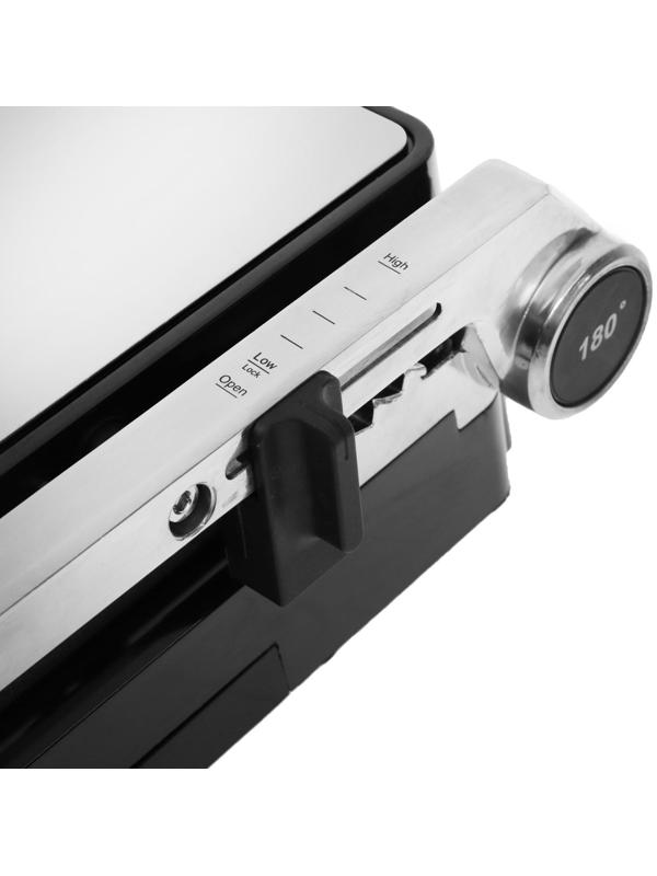 Электрогриль BRAYER BR2007, 2000 Вт, антипригарное покрытие, 29*23 см