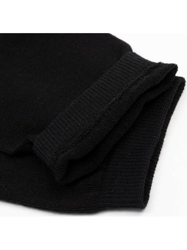 Носки мужские «Усики», цвет чёрный, размер 27