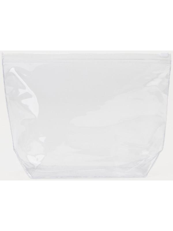 Косметичка с застежкой зип-лок, цвет прозрачный