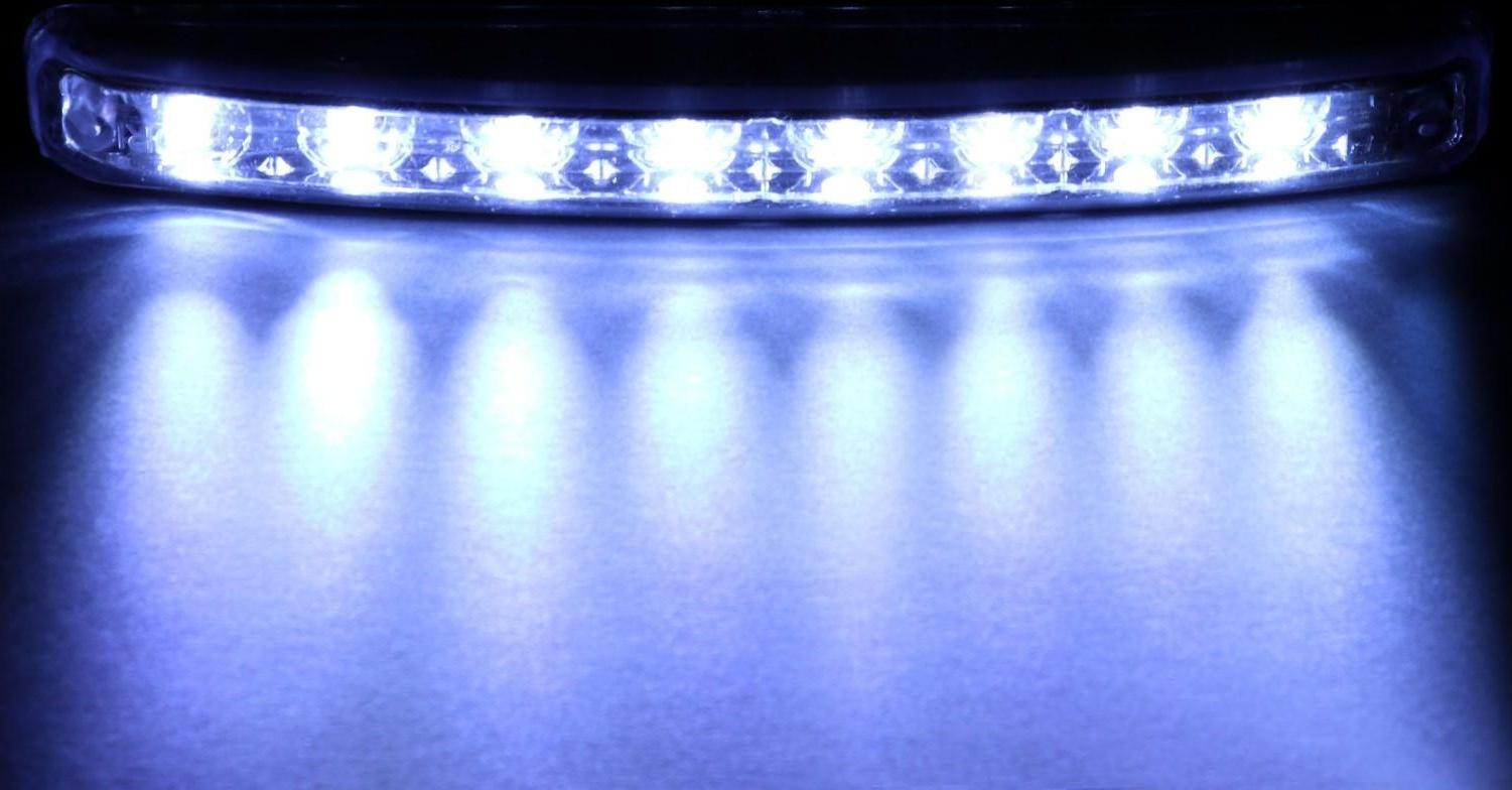 Дневные ходовые огни 8 LED, 12 В