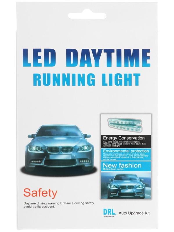 Дневные ходовые огни 8 LED, 12 В