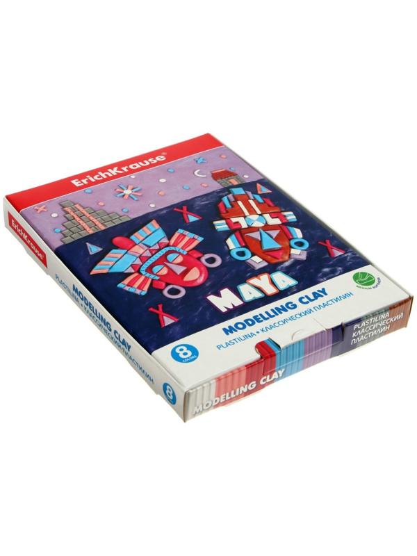 Пластилин 8 цветов, 144 г, ErichKrause 