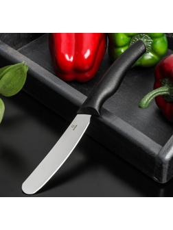 Нож Доляна «Грайм» для масла, лезвие 7,5 см, цвет чёрный