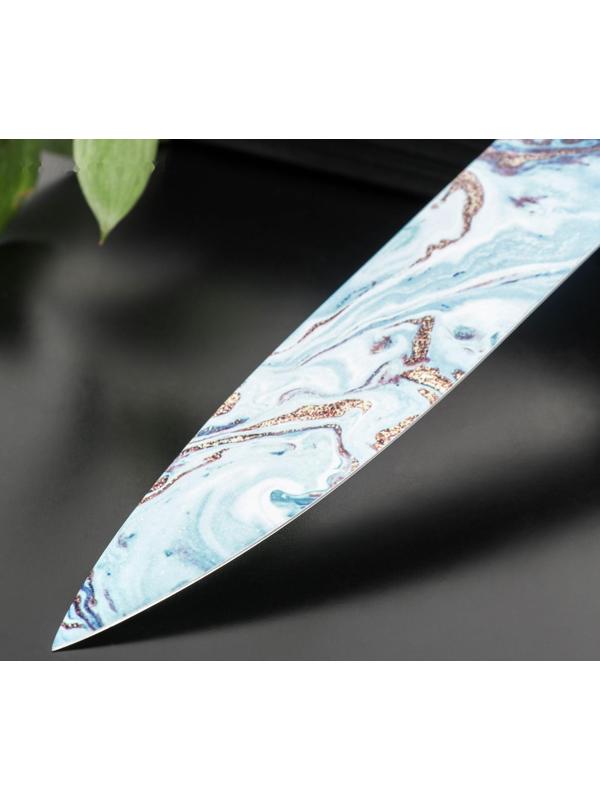 Нож с антиналипающим покрытием Доляна «Эпоксид», шеф, лезвие 20 см