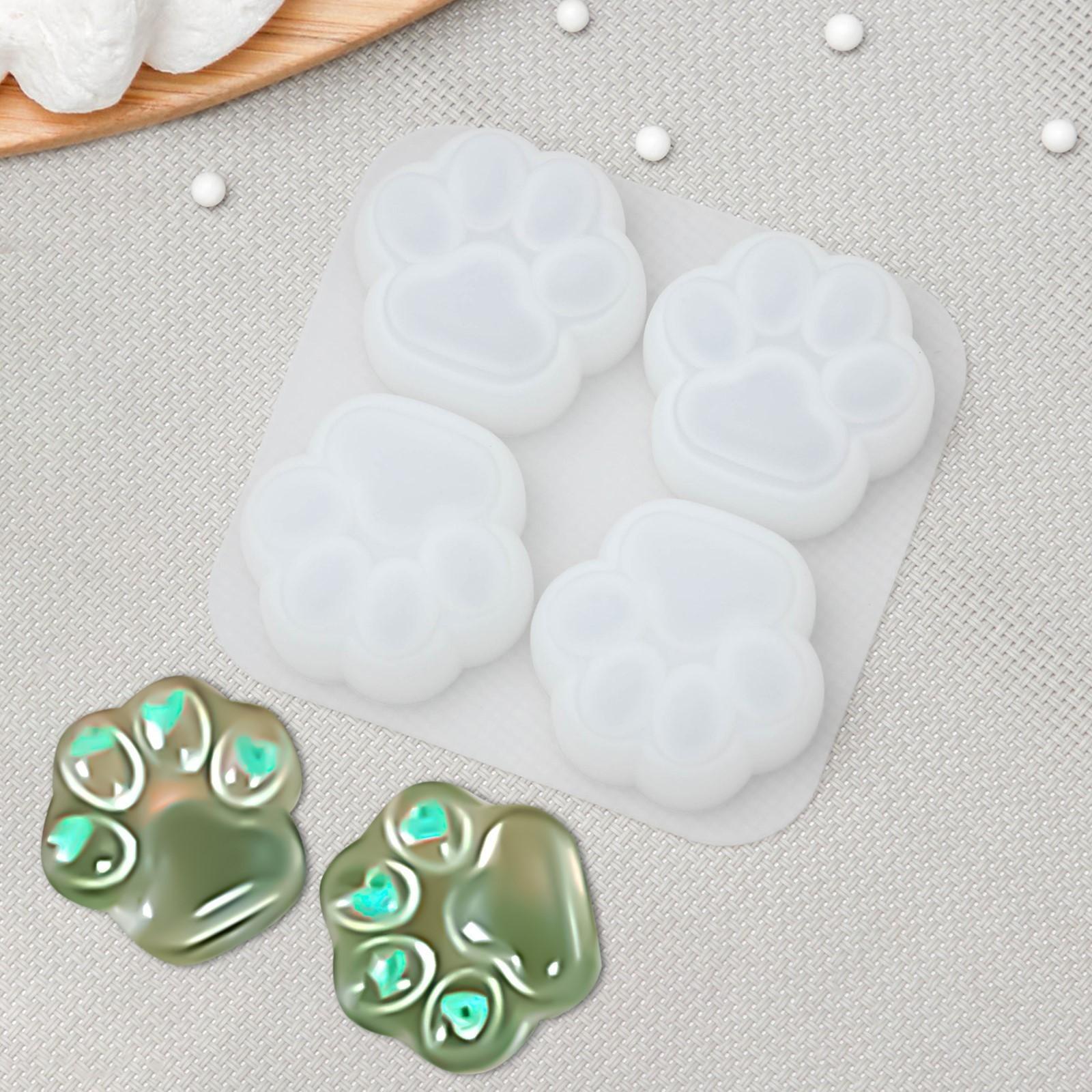 Молд «Лапки», 9,5×9×2,5 см, ячейка 4×4 см