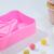 Форма для мороженого «Арбузная долька», 14×7,5×2,5 см, цвет розовый