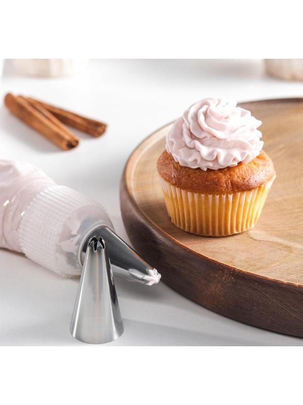 Насадка кондитерская «Закрытая звезда», d=3 см, выход 0,3 см, нержавеющая сталь