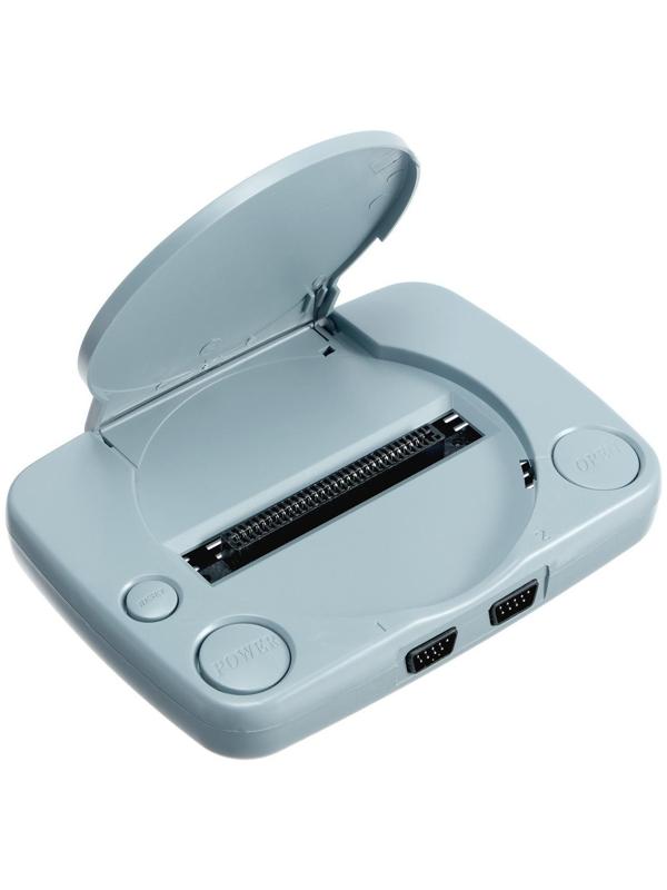 Игровая приставка LuazON Game-1 (NY), 8 бит, 2 джойстика и пистолет, 22 игры, серая