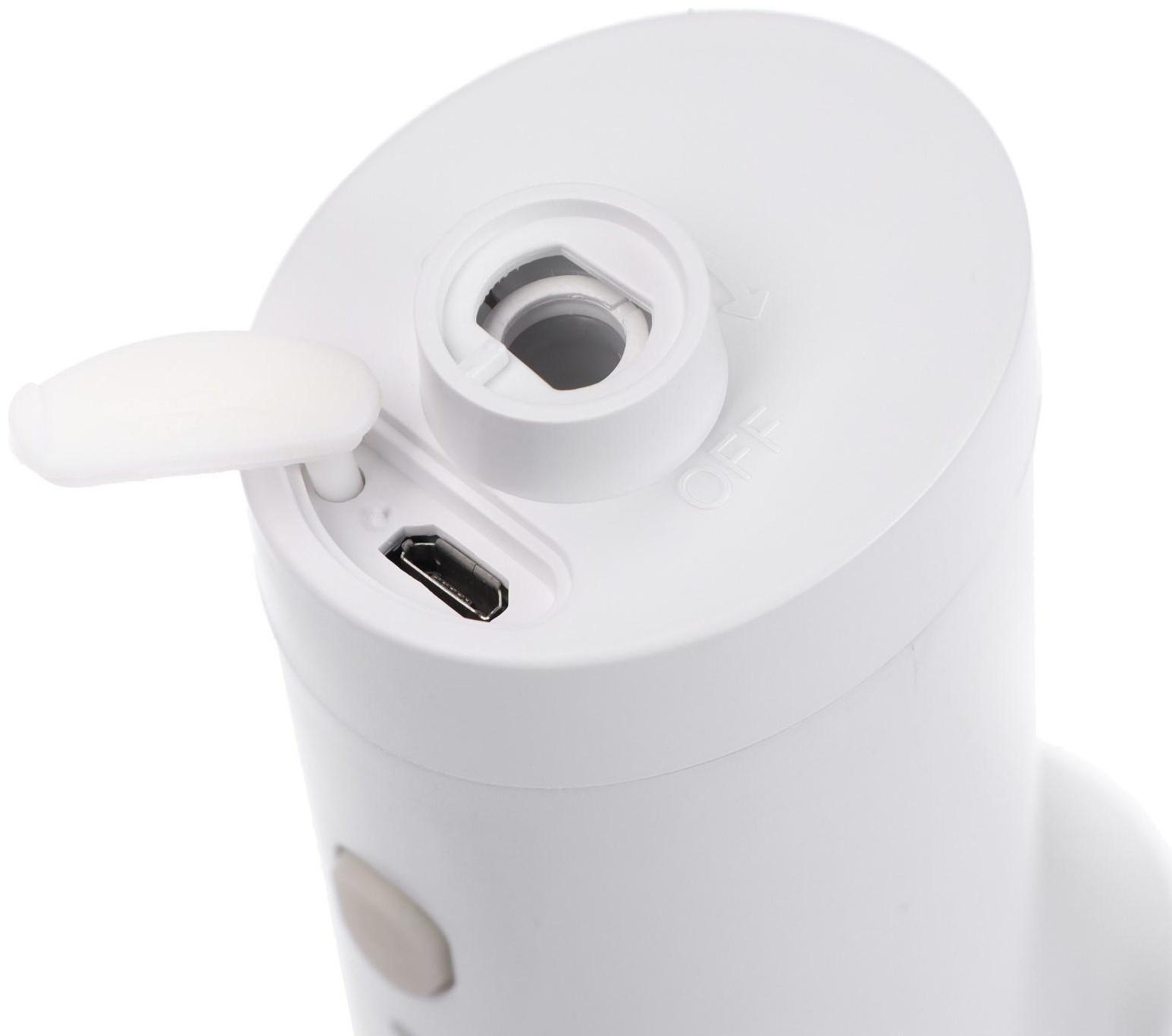 Ирригатор для полости рта Luazon LIR-02, портативный, 200 мл, 3 режима, 1 насадка, от USB