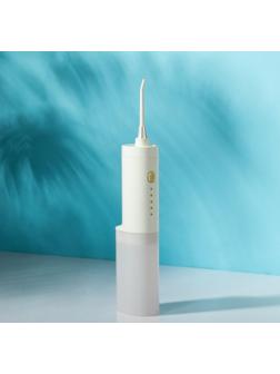 Ирригатор для полости рта Luazon LIR-02, портативный, 200 мл, 3 режима, 1 насадка, от USB