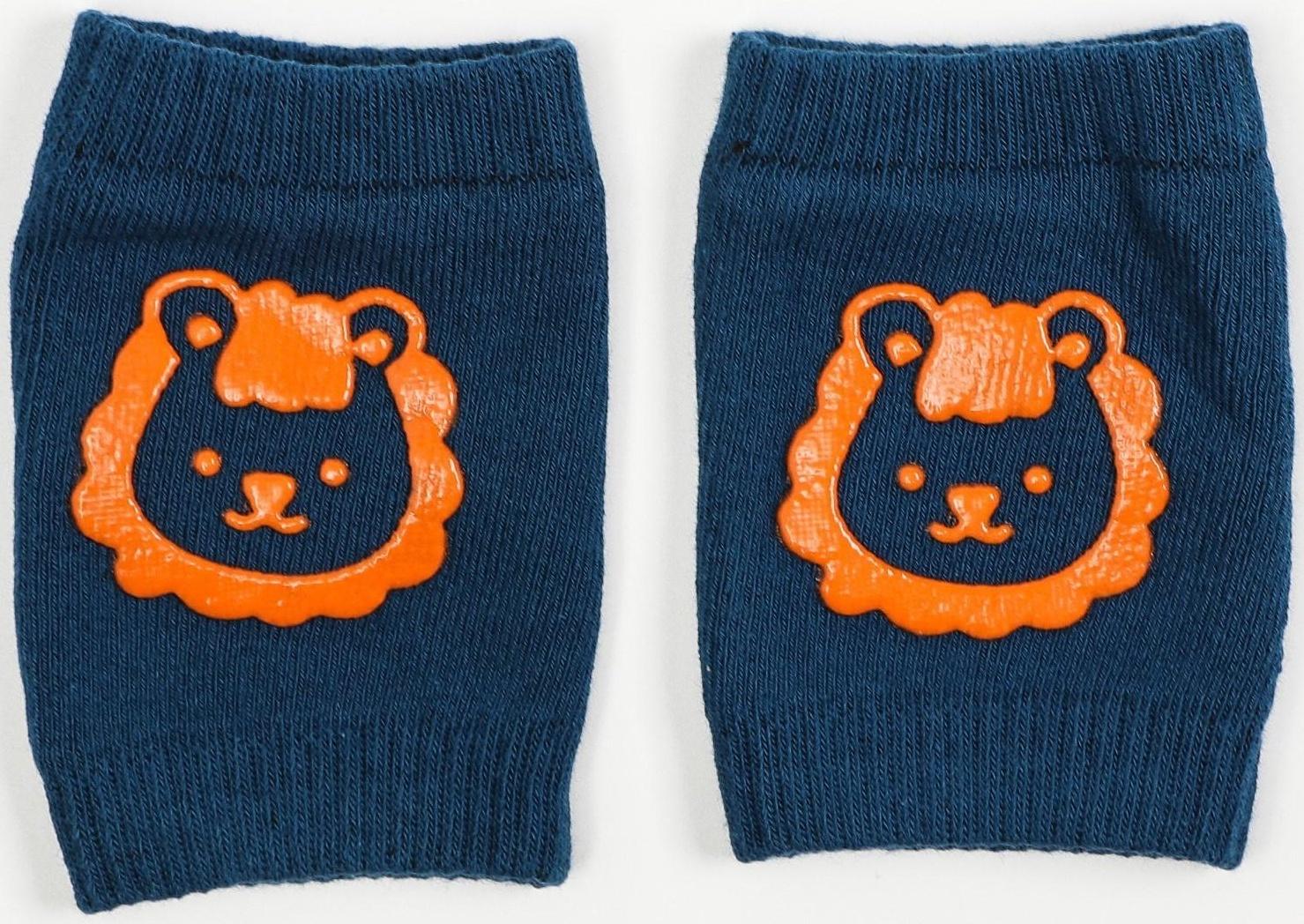 Набор детских наколенников «Левушка», 2 шт., цвет синий