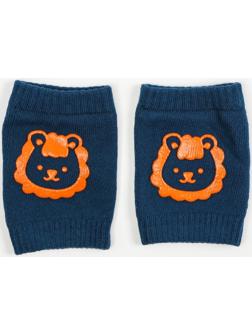 Набор детских наколенников «Левушка», 2 шт., цвет синий