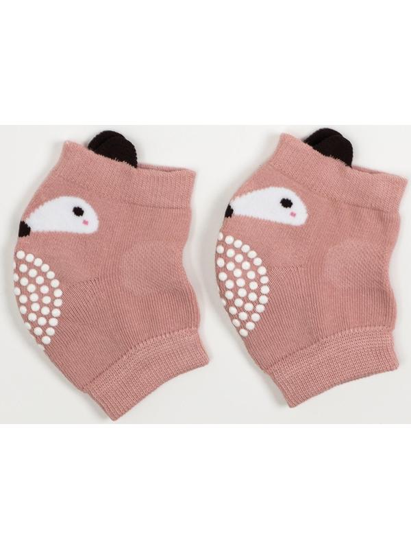 Набор детских наколенников «Мордочки», 2 шт., цвет розовый