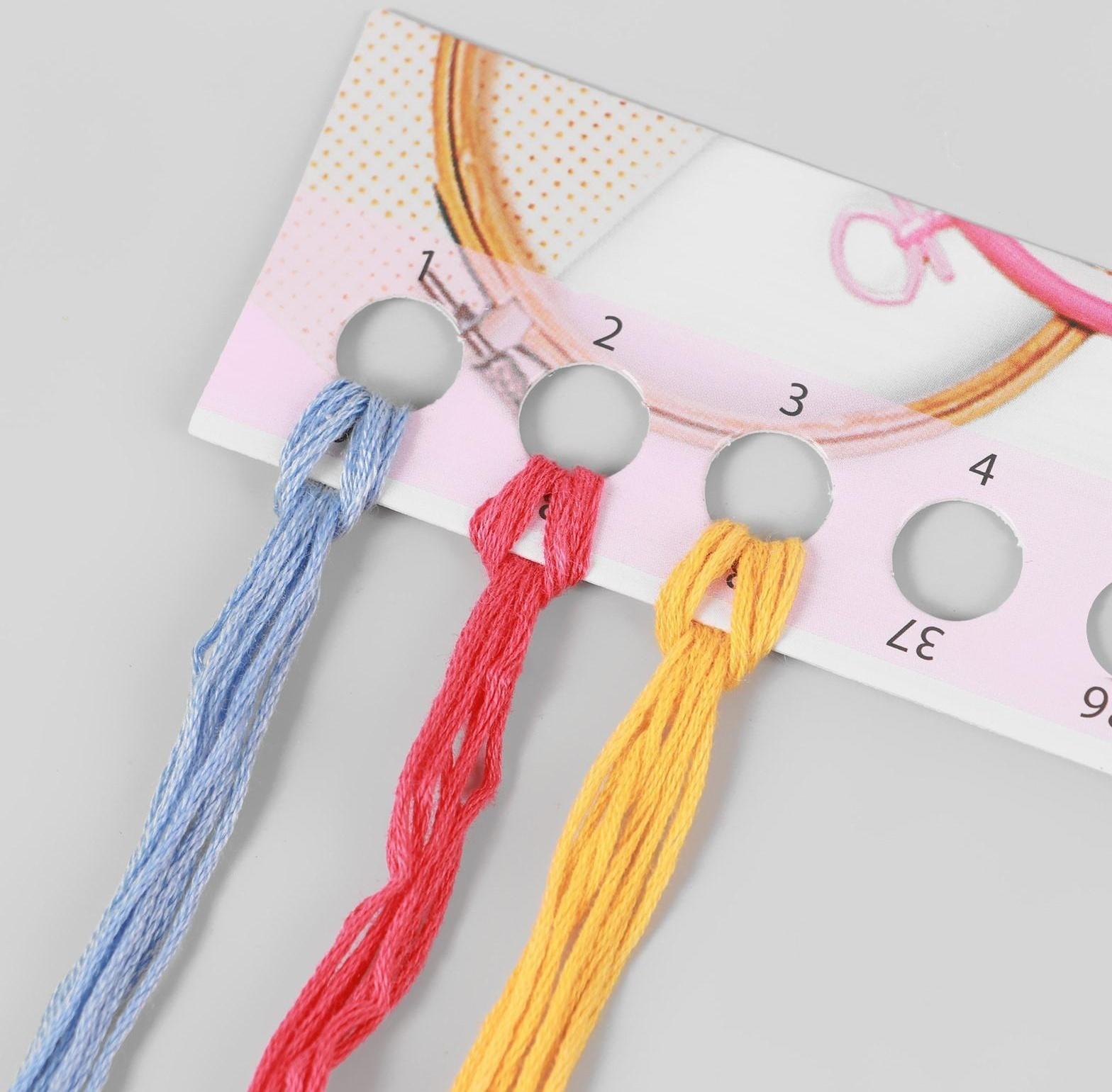 Органайзер для мулине на 40 цветов, 33 × 4 см