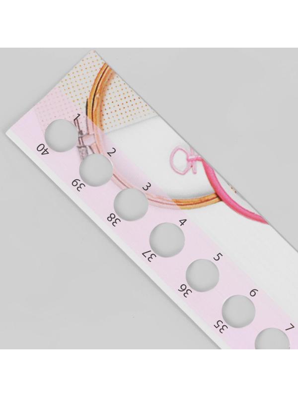 Органайзер для мулине на 40 цветов, 33 × 4 см