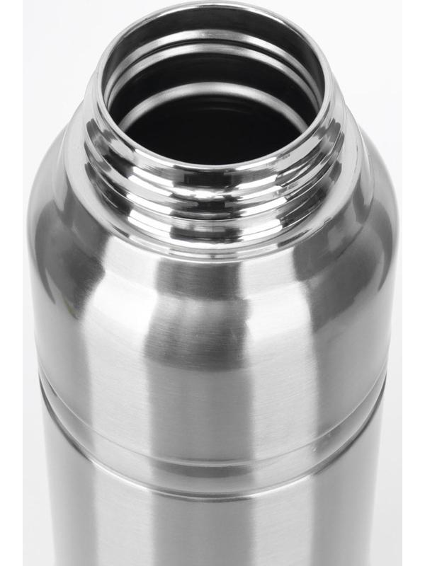 Термос, серия: Warm, 1.5 л, сохраняет тепло 24 ч, с ситом, хром