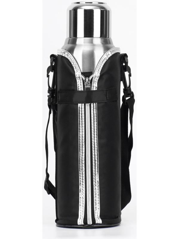 Термос, серия: Warm, 1.5 л, сохраняет тепло 24 ч, с ситом, хром