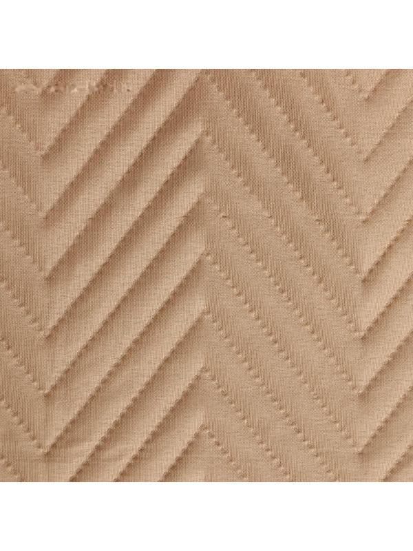 Покрывало 2сп Экономь и Я  180*210±5см, цв. бежевый, микрофайбер,210 г/м2,100% п/э