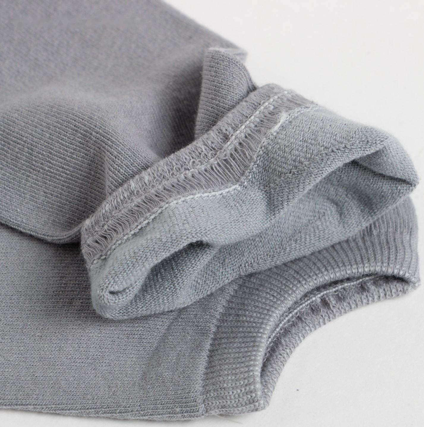 Носки мужские укороченные MINAKU цвет светло-серый, размер 42-43 (29 см)