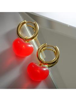 Серьги со съёмным элементом 